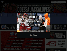 Tablet Screenshot of jackalopes.org